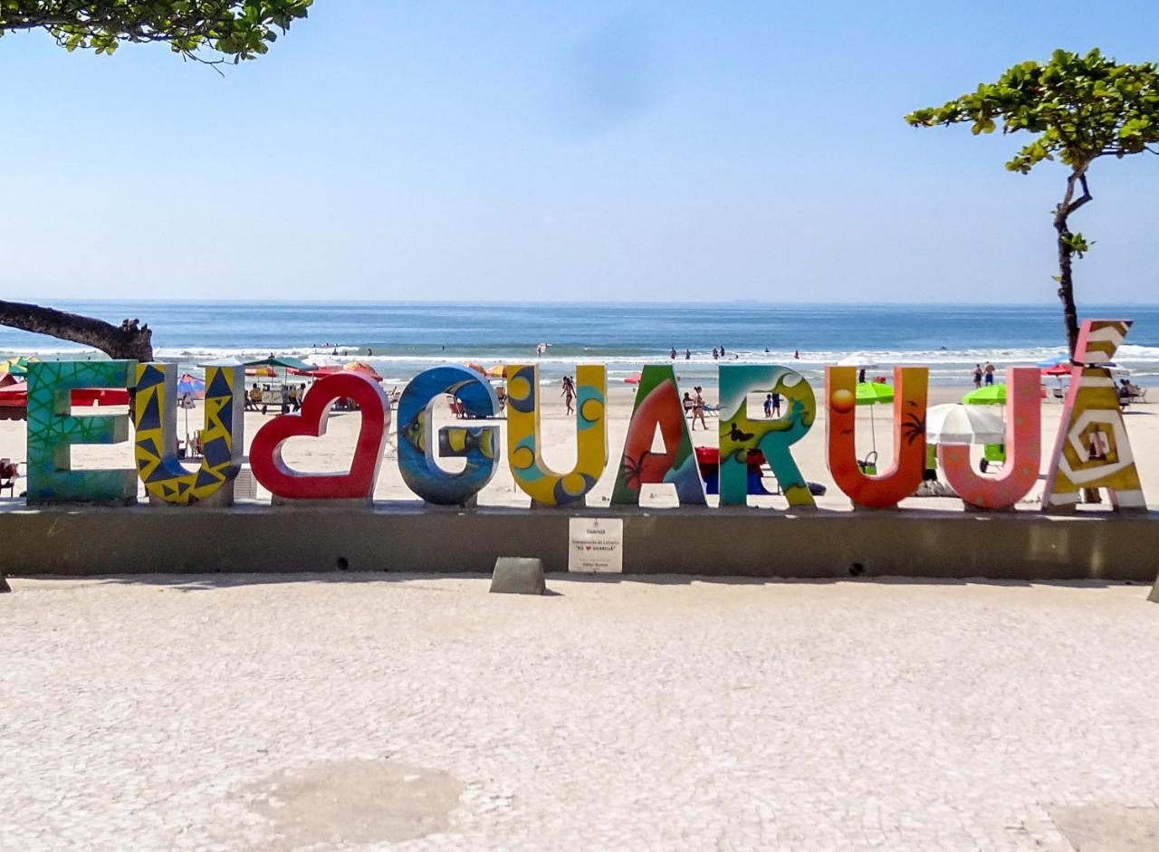 Orange Beach Enseada Guaruja - Piscina, Ar, Wi-Fi, 3 Quartos A Poucos Passos Do Mar Exterior photo